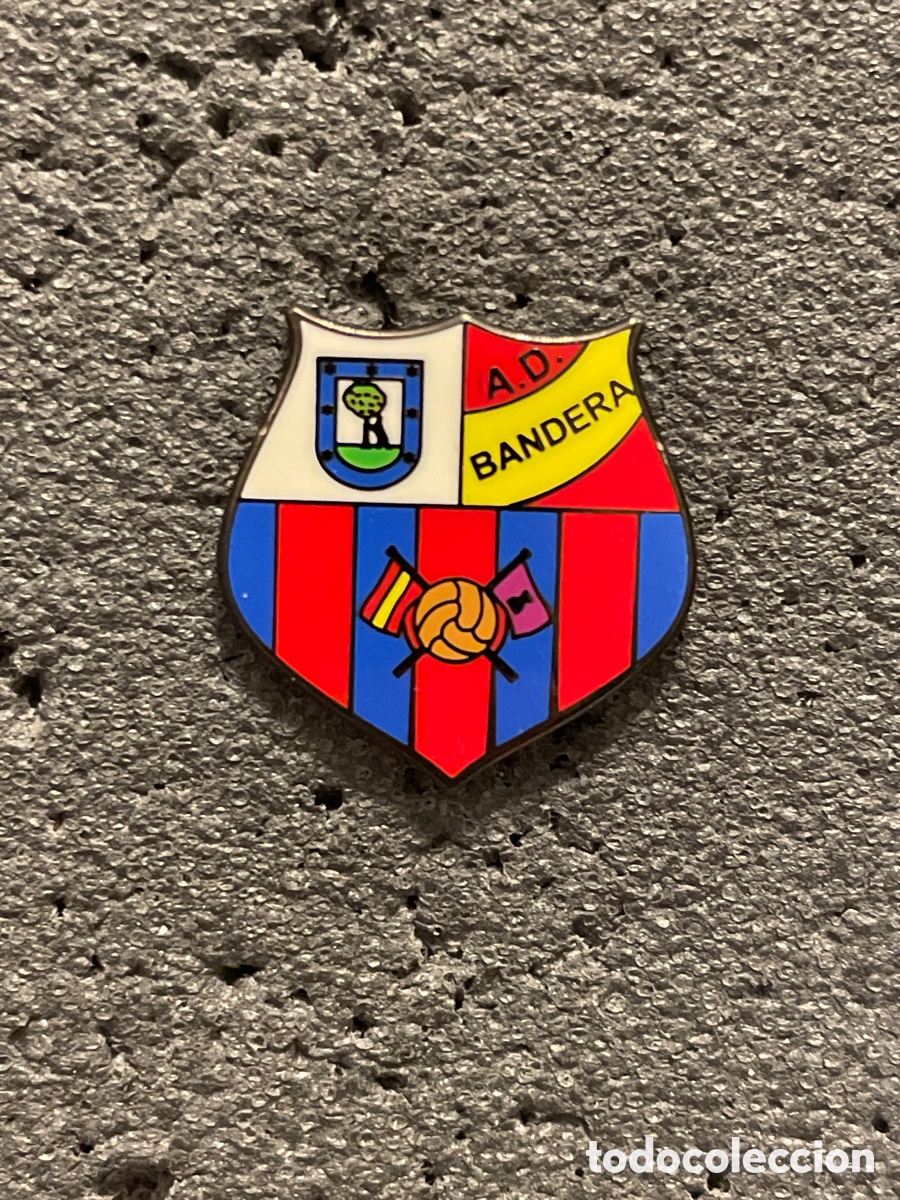 Sammelleidenschaft Sport: Pin 668 A.D. BANDERA - Madrid