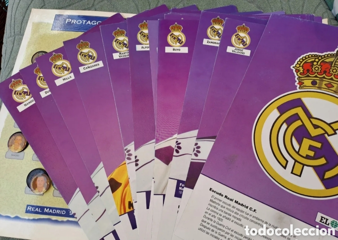 Coleccionismo deportivo: Colecci&oacute;n Real Madrid 94 - 95 - Foto 4