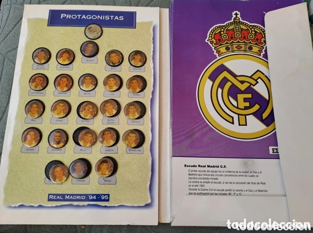 Coleccionismo deportivo: Colecci&oacute;n Real Madrid 94 - 95 - Foto 1