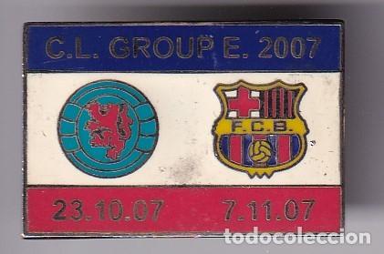 Collezionismo sportivo: PIN DE LA CHAMPIONS LEAGUE 2007/08 BARCELONA - CHELSEA (FOOTBALL)