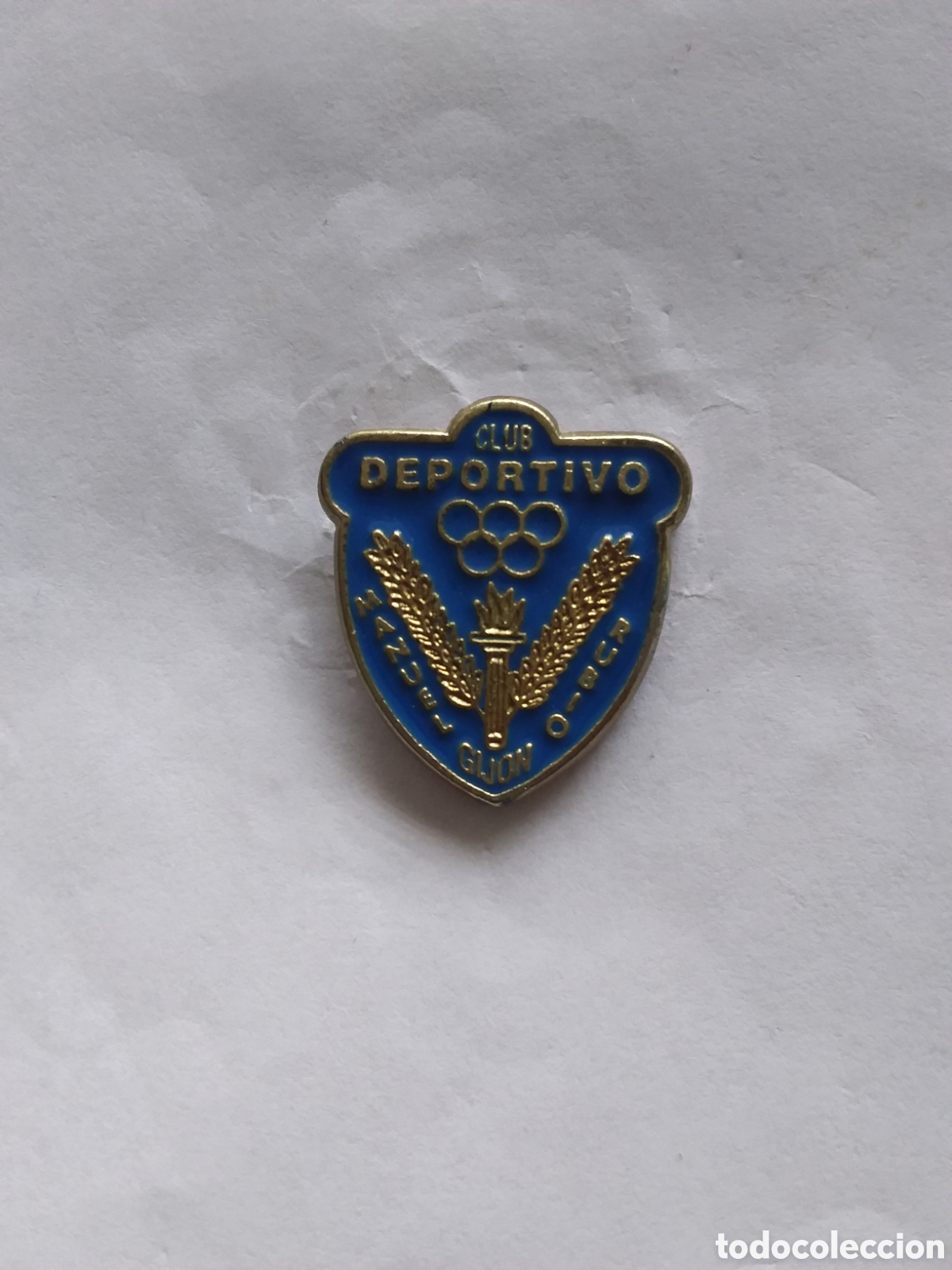 Colecionismo desportivo: Pin - Club Deportivo Manuel Rubio ( Asturias)