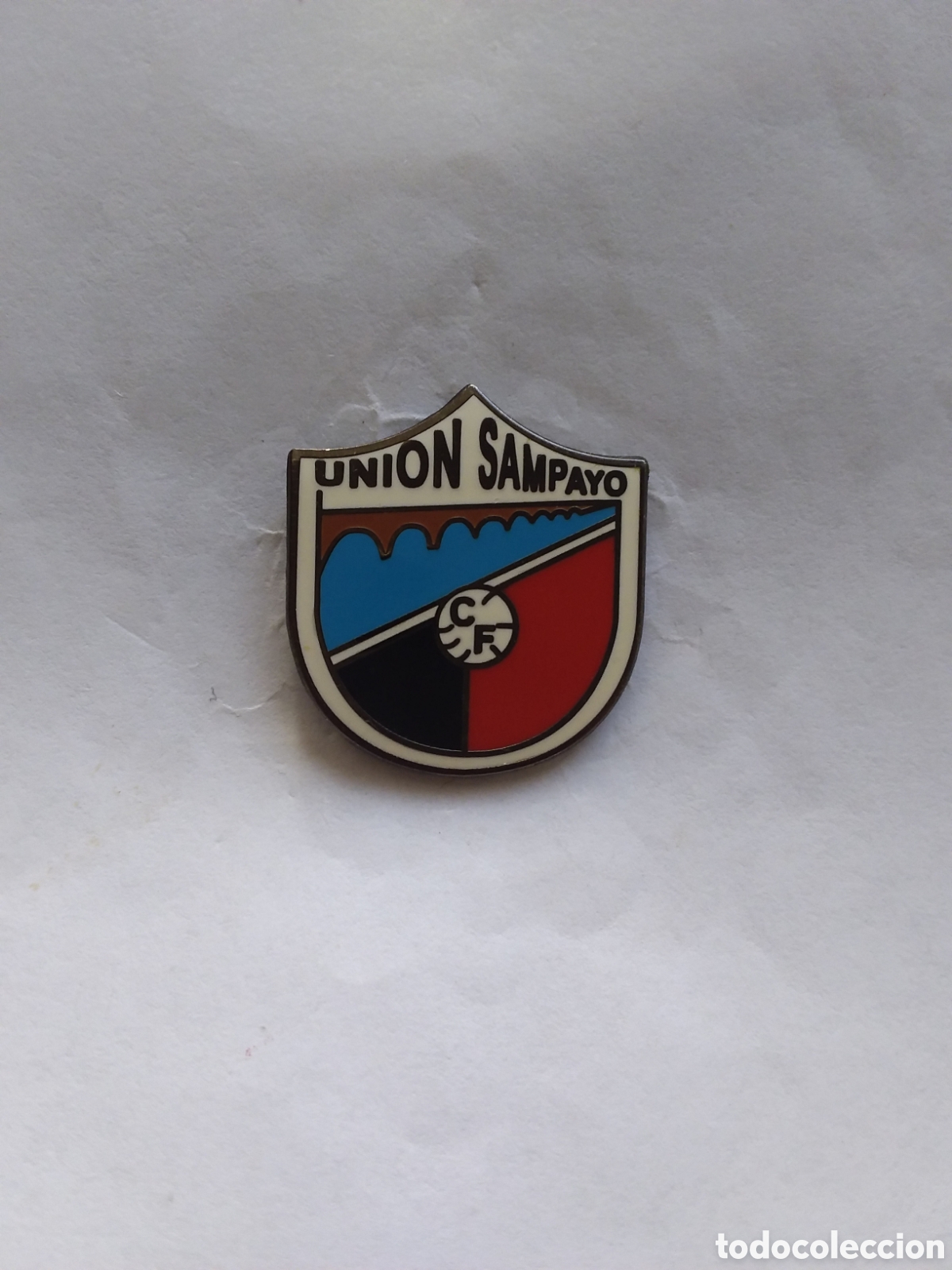 Colecionismo desportivo: Pin - Union Sampauo - Escudo 2018 ( Pontevedra)