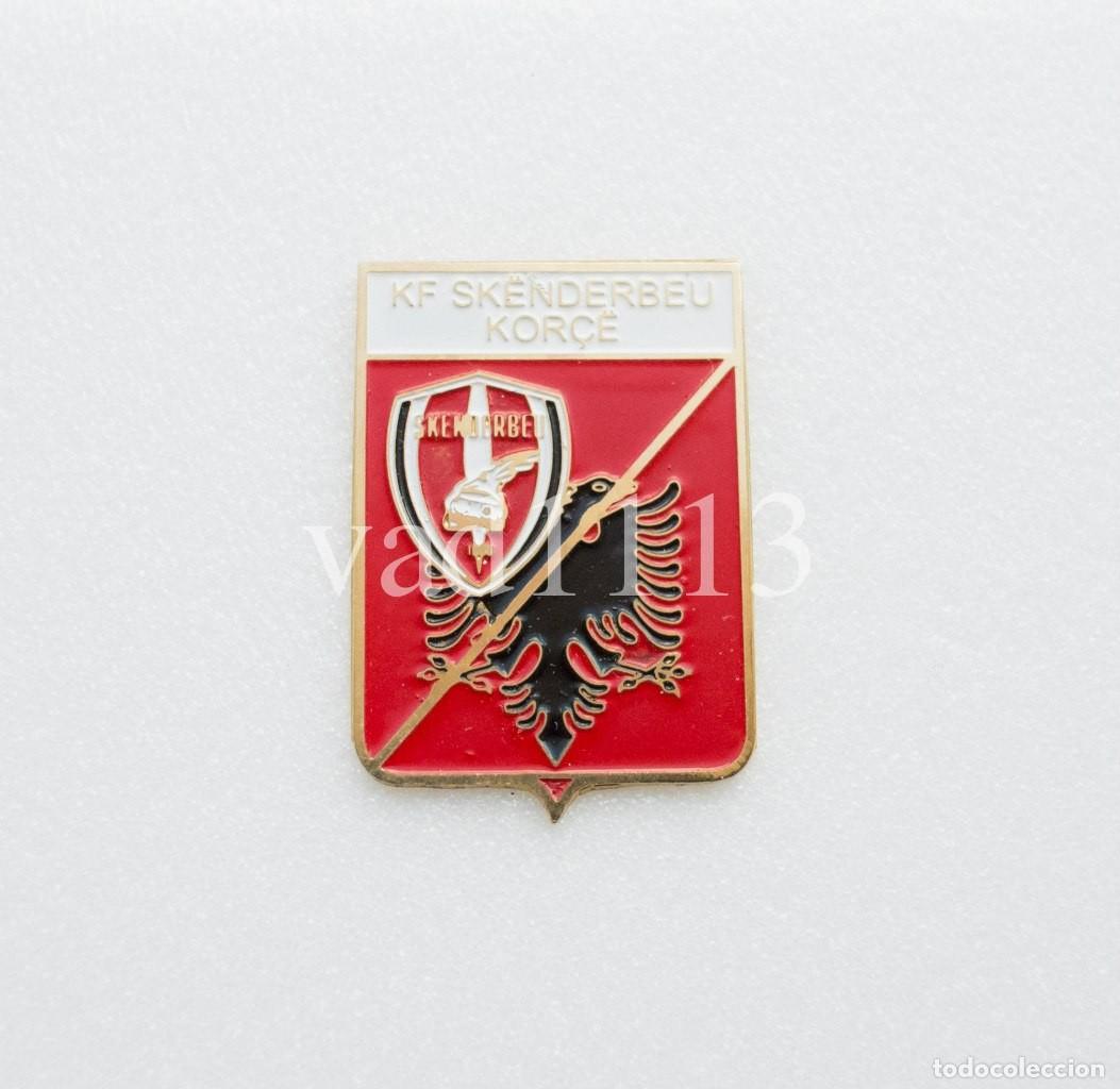 Colecionismo desportivo: Badge Pin: European football clubs Albania - KS Skenderbeu