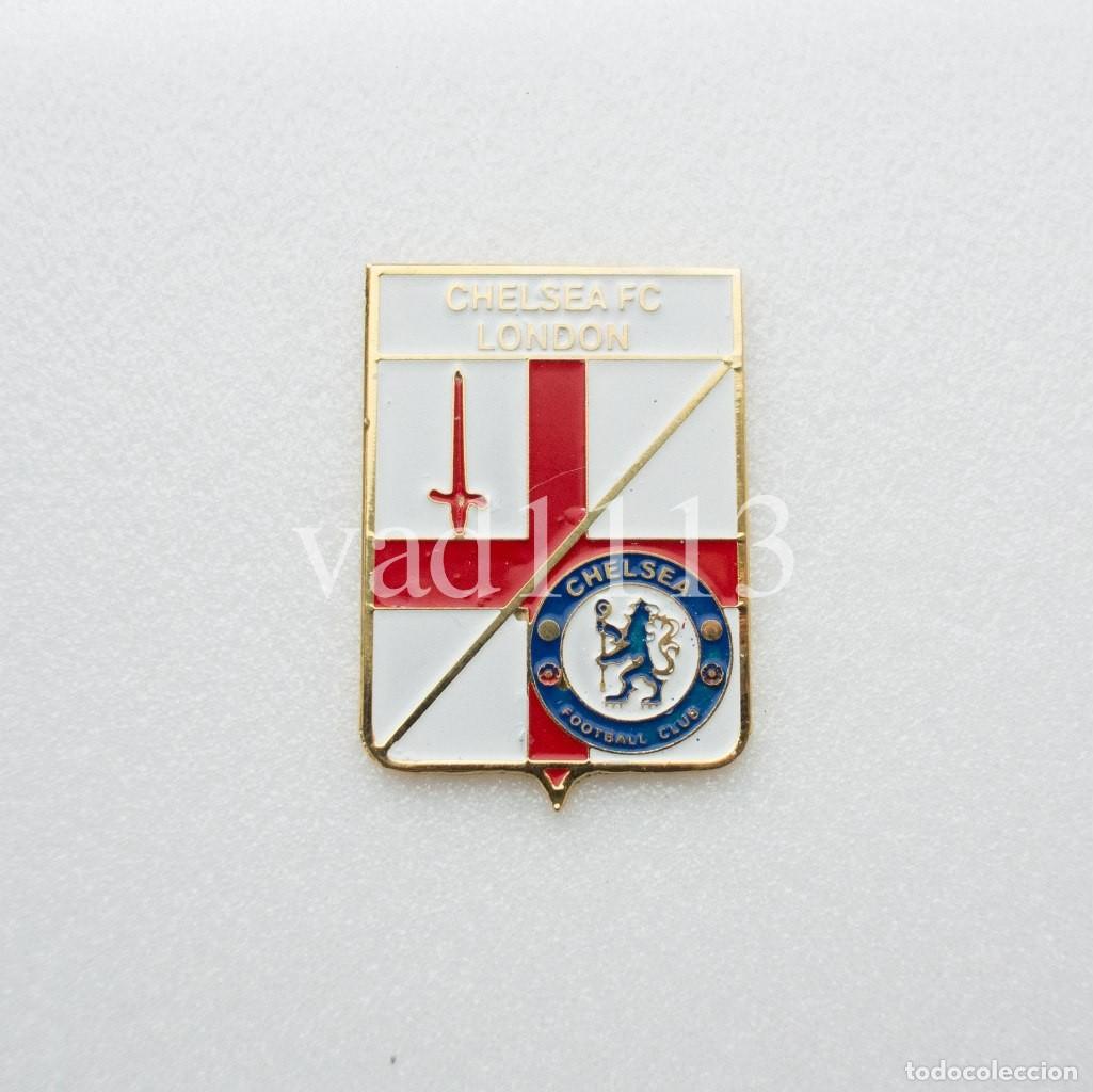 Colecionismo desportivo: Badge Pin: European football clubs England - FC Chelsea