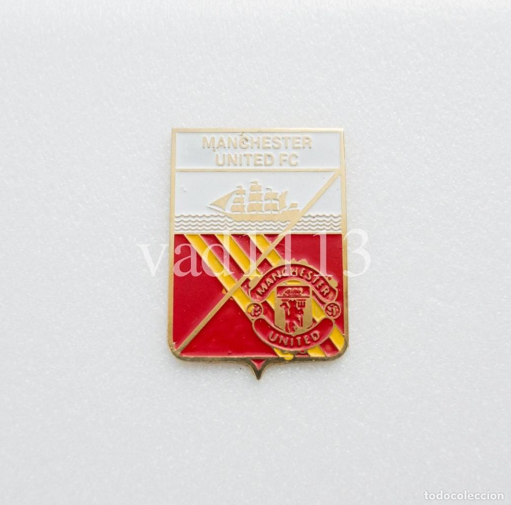 Collectionnisme sportif: Badge Pin: European football clubs England - FC Manchester United