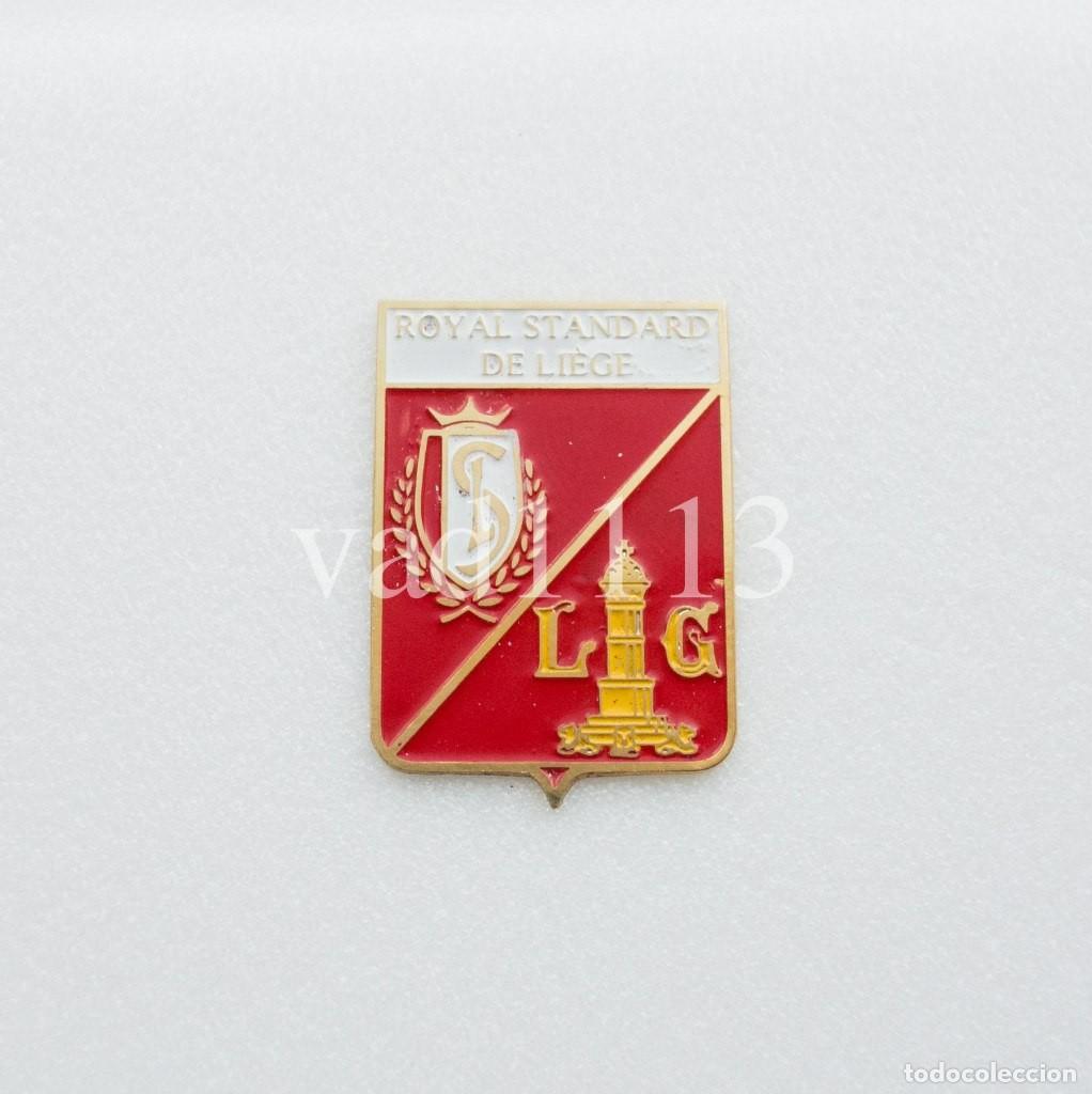 Collectionnisme sportif: Badge Pin: European football clubs Belgium - &rdquo; Royal Standard de Liege &rdquo;