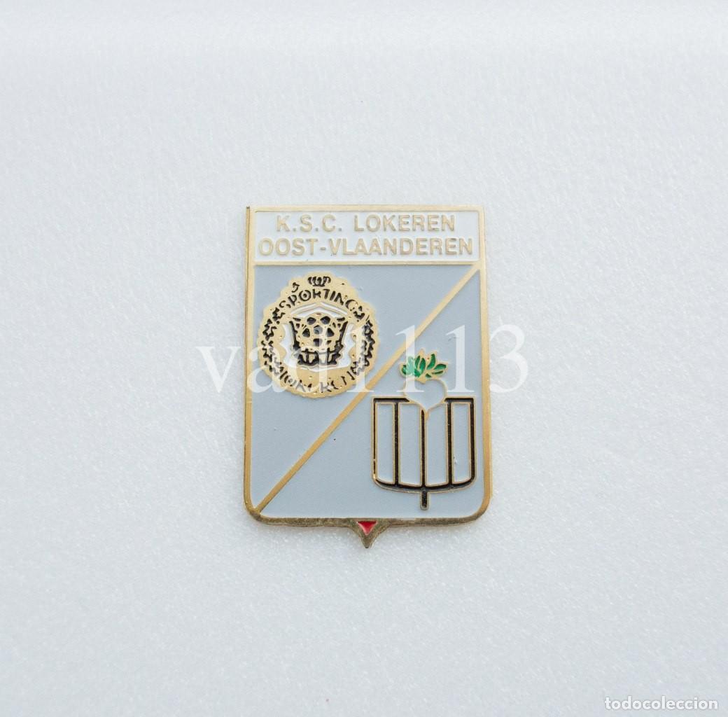 Collectionnisme sportif: Badge Pin: European football clubs Belgium - &rdquo; Sporting Lokeren &rdquo;