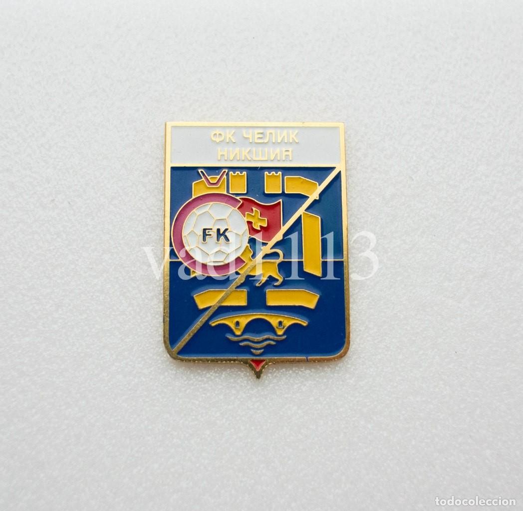Colecionismo desportivo: Badge Pin: European football clubs Montenegro - FK Celik Niksic