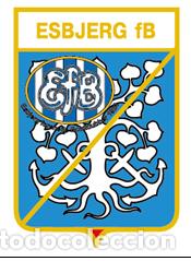 Colecionismo desportivo: Badge Pin: European football clubs Denmark - Esbjerg fB