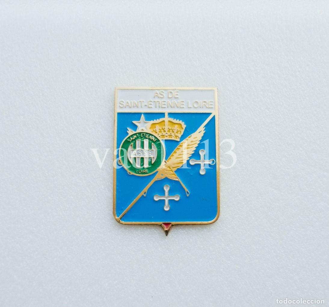 Colecionismo desportivo: Badge Pin: French football clubs France - AS Saint-Etienne