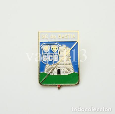 Colecionismo desportivo: Badge Pin: French football clubs France - SC Bastia