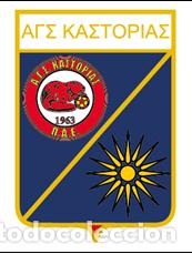 Colecionismo desportivo: Badge Pin: French football clubs Greece - &rdquo; Kastoria 1980 FC &rdquo;