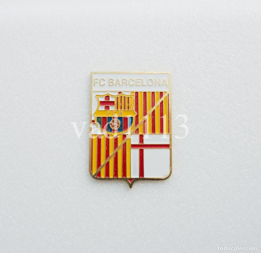 Colecionismo desportivo: Badge Pin: European football clubs Spain - FC Barcelona
