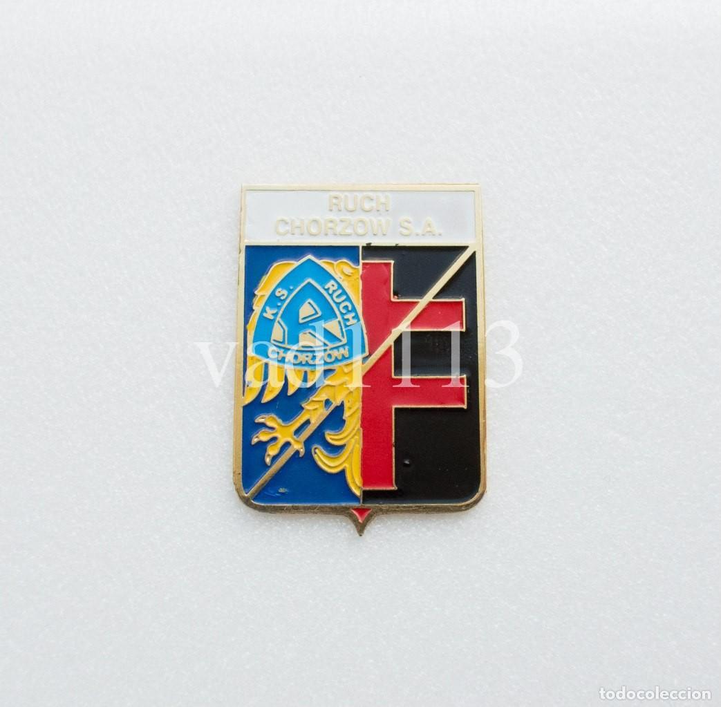 Collezionismo sportivo: Badge Pin: European football clubs Poland - KS Ruch Chorzow