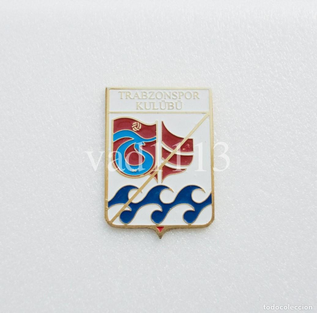 Collezionismo sportivo: Badge Pin: European football clubs Turkey - Trabzonspor Kul&uuml;b&uuml;, Trabzon.