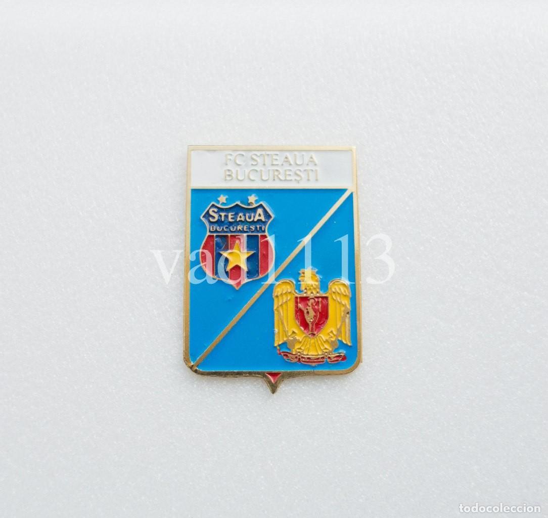 Collectionnisme sportif: Badge Pin: European football clubs Romania - FC Steaua Bucuresti