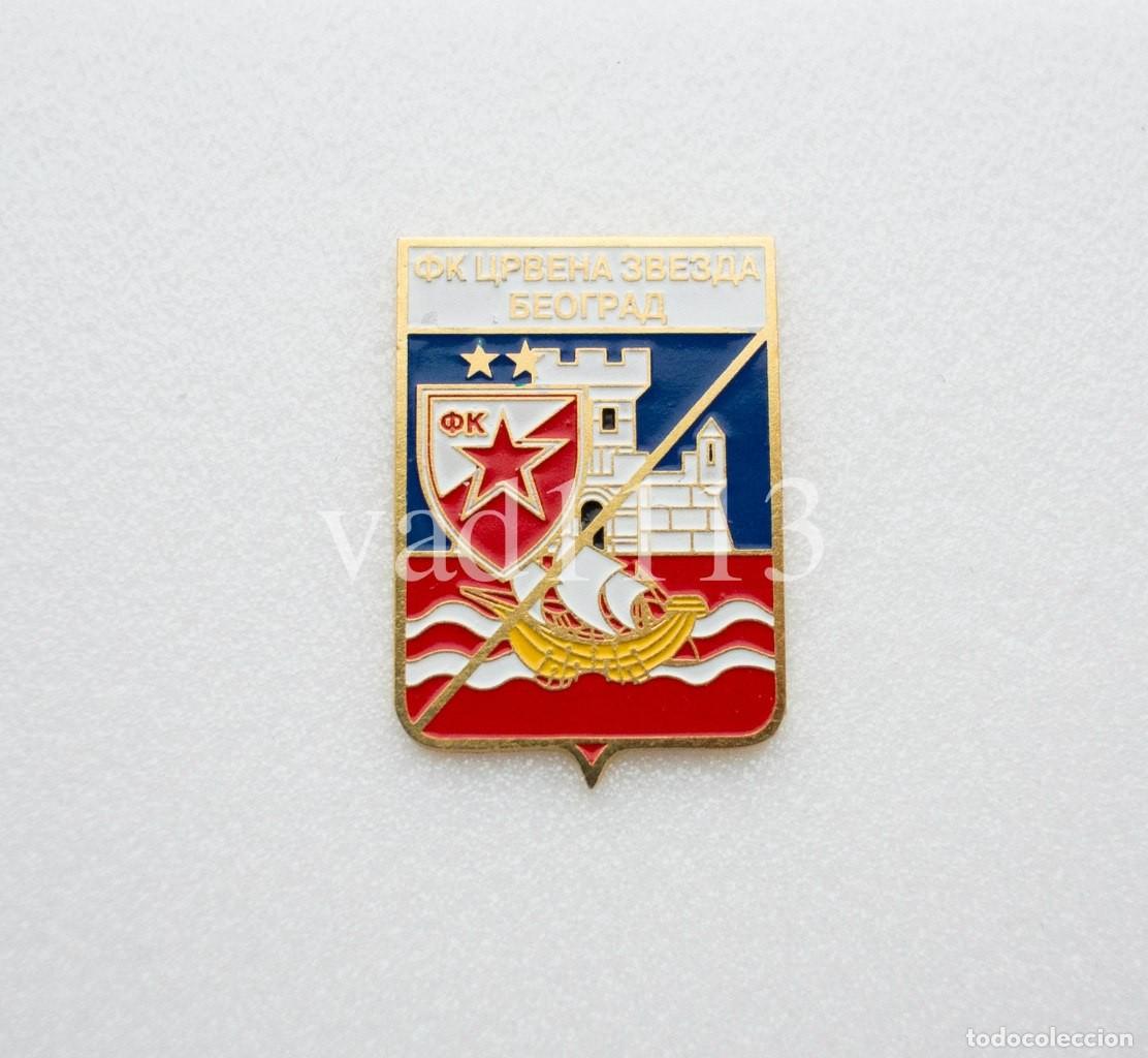 Collectionnisme sportif: Badge Pin: European football clubs Serbia - &rdquo; FK Crvena Zvezda Belgrade &rdquo;