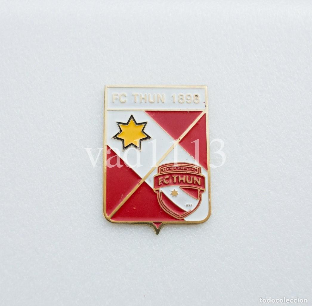 Collectionnisme sportif: Badge Pin: European football clubs Switzerland - Fussballclub Thun 1898