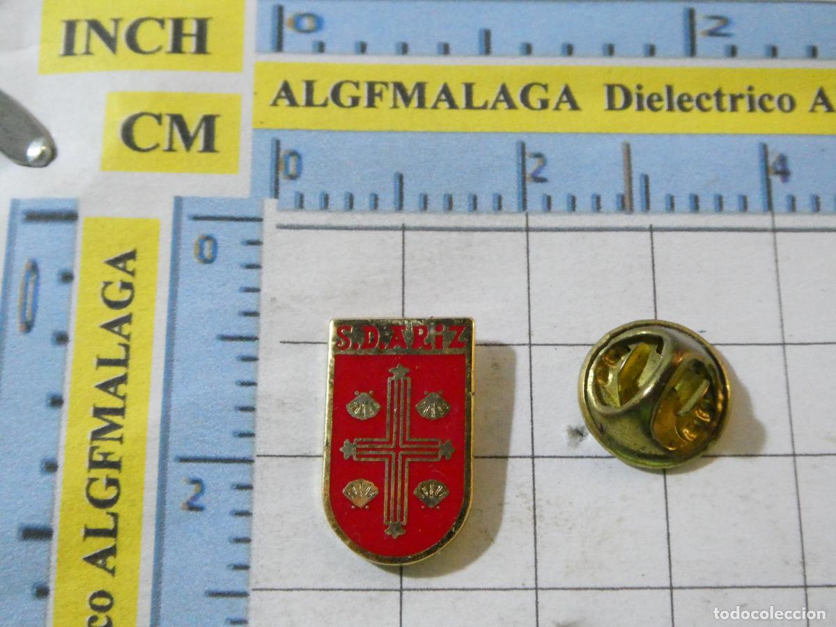 Collezionismo sportivo: PIN DE DEPORTES. F&Uacute;TBOL. SD ARIZ VIZCAYA. ESCUDO EQUIPO