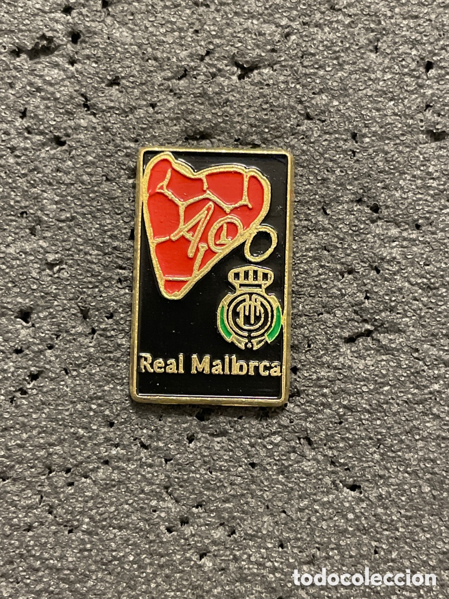 Collectionnisme sportif: Pin 109 REAL CLUB DEPORTIVO MALLORCA (100 A&ntilde;os) - Palma (Mallorca)