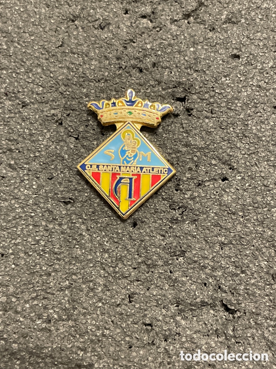 Collectionnisme sportif: Pin 182 C.E. SANTA MARIA ATLETIC- Santa Maria del Cami (Mallorca)