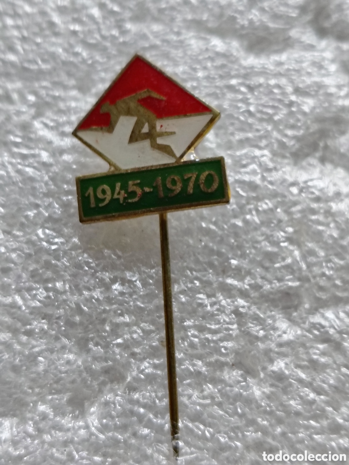 Collectionnisme sportif: PIN F&Uacute;TBOL AGUJA, SPORT KORSALBA, CHECOSLOVAQUIA