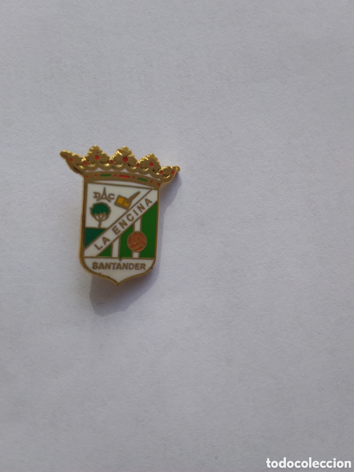 Colecionismo desportivo: Pin - Sociedad Deportiva La Encina ( Cantabria)