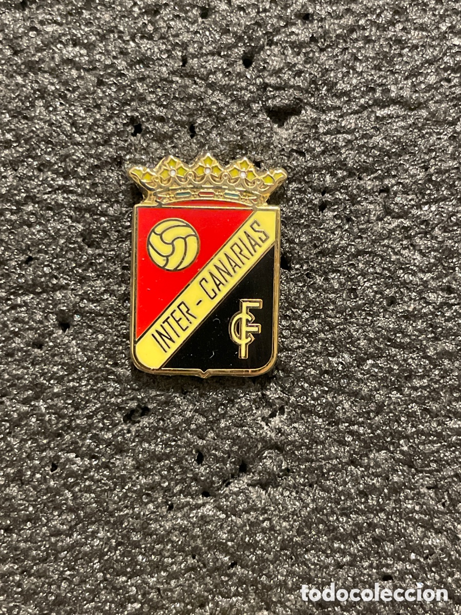 Collezionismo sportivo: Pin 80 INTER CANARIAS C.F. - Las Palmas (Gran Canaria)