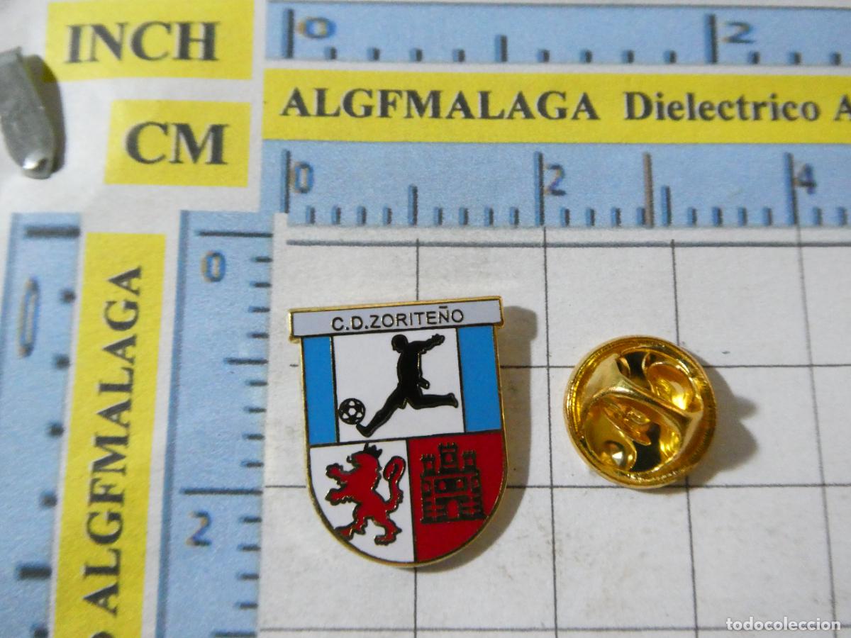 Collezionismo sportivo: PIN DE DEPORTES. F&Uacute;TBOL. CD ZORITE&Ntilde;O ZORITA C&Aacute;CERES. ESCUDO DEL EQUIPO