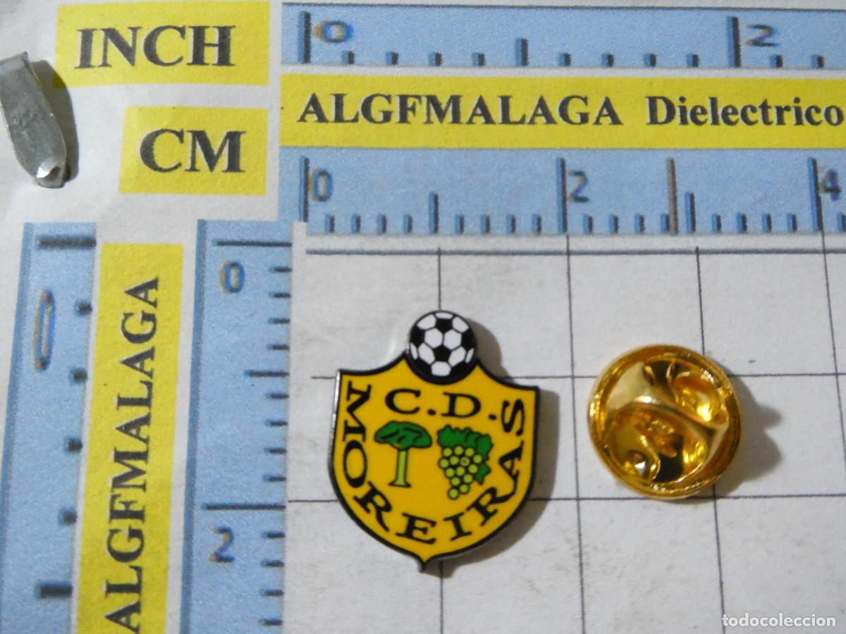 Collezionismo sportivo: PIN DE DEPORTES. F&Uacute;TBOL. CD MOREIRAS ORENSE. ESCUDO DEL EQUIPO