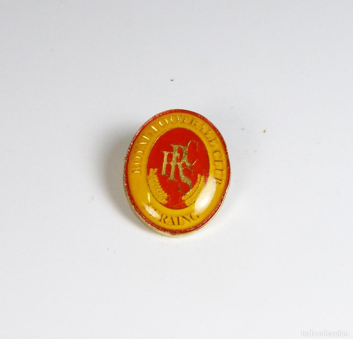 Collezionismo sportivo: 30 METAL PINS ROYAL FC SERAING BELGICA BELGIUM FUTBOL OLD LOGO YEARS' 90 VITRIFICADO BADGE R01