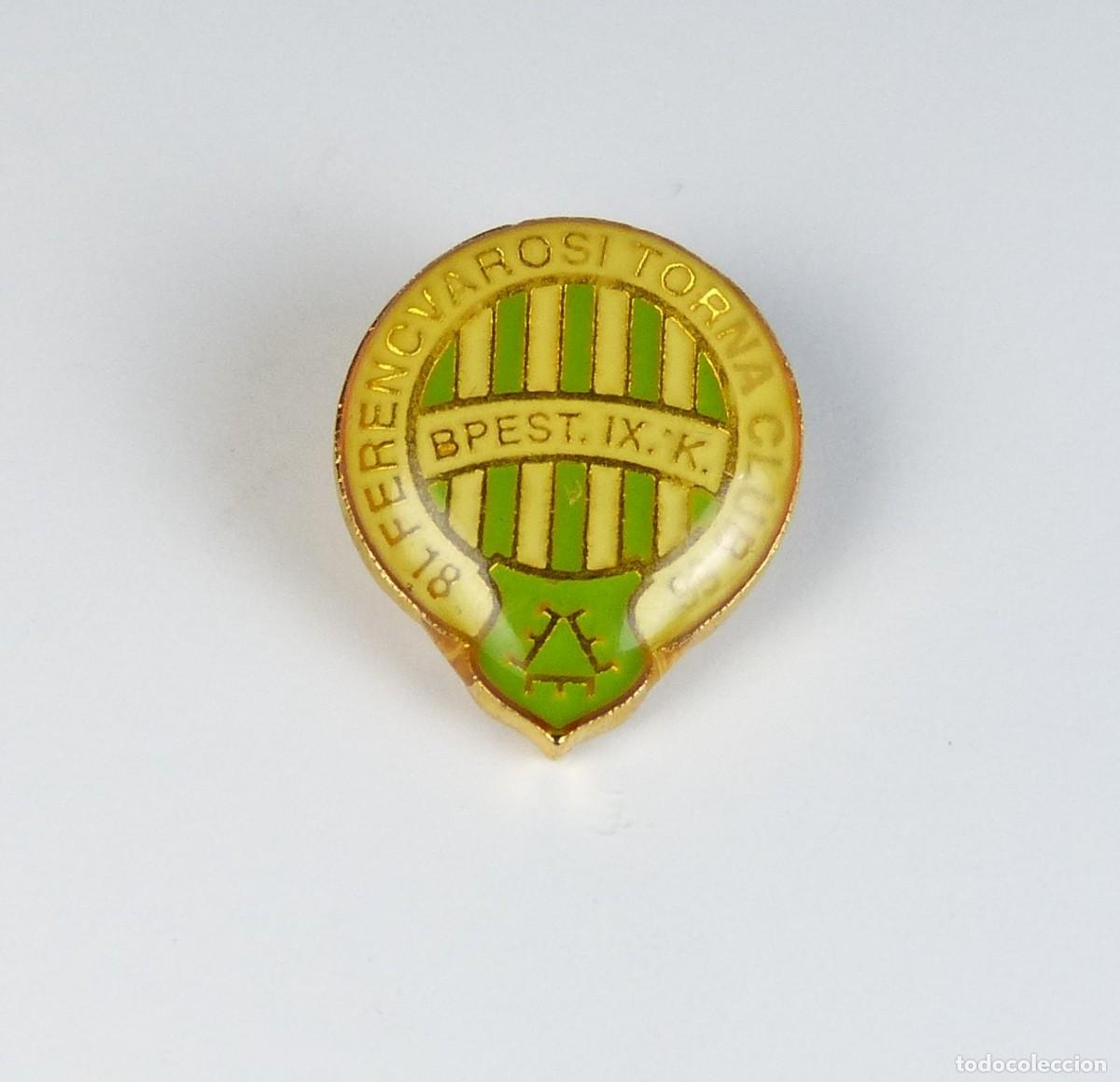 Sammelleidenschaft Sport: 35 METAL PINS FERENCVAROS TC BUDAPEST HUNGRIA HUNGARY FUTBOL LOGO YEARS' 90 FOOTBALL BADGE R189R