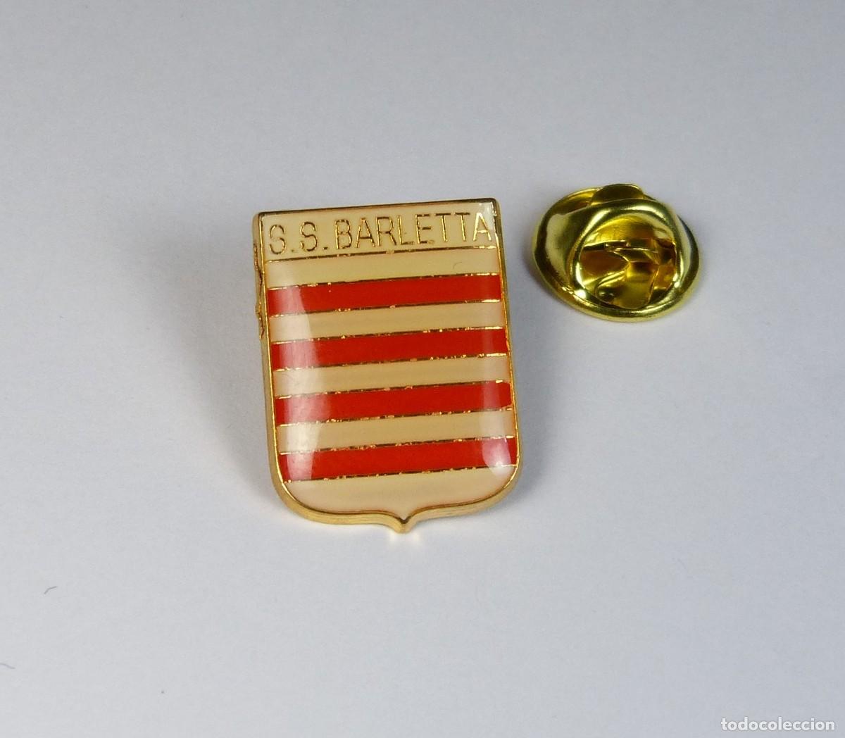 Sammelleidenschaft Sport: 28 METAL PINS SS BARLETTA ITALIA ITALY FUTBOL LOGO YEARS' 90 FOOTBALL CALCIO BADGE DISTINTIVI R102R