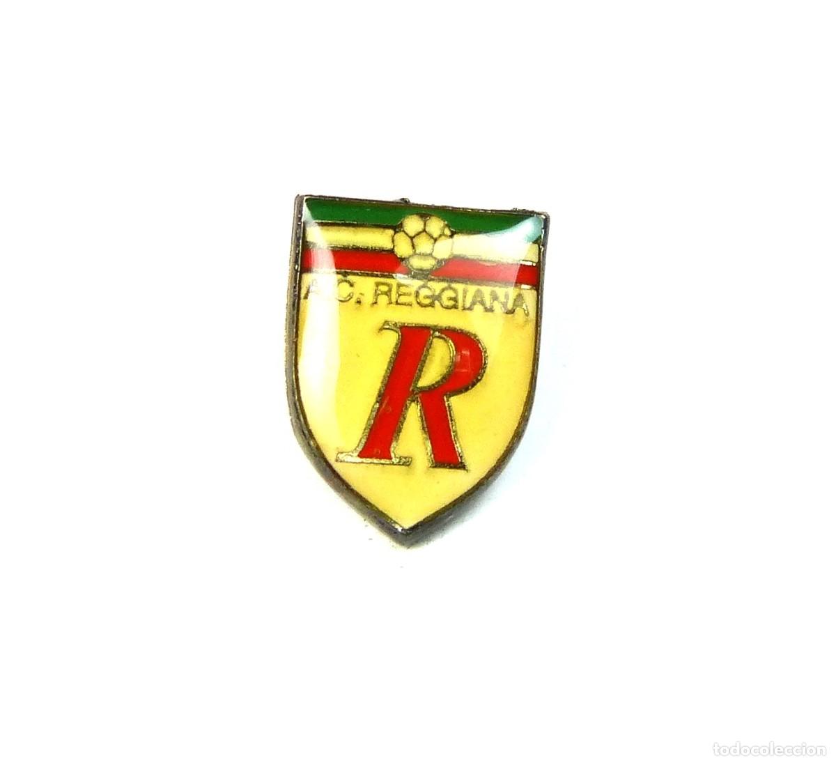 Sammelleidenschaft Sport: 45 METAL PINS AC REGGIANA REGGIO EMILIA ITALIA ITALY CALCIO FUTBOL FOOTBALL BADGE DISTINTIVI R175R