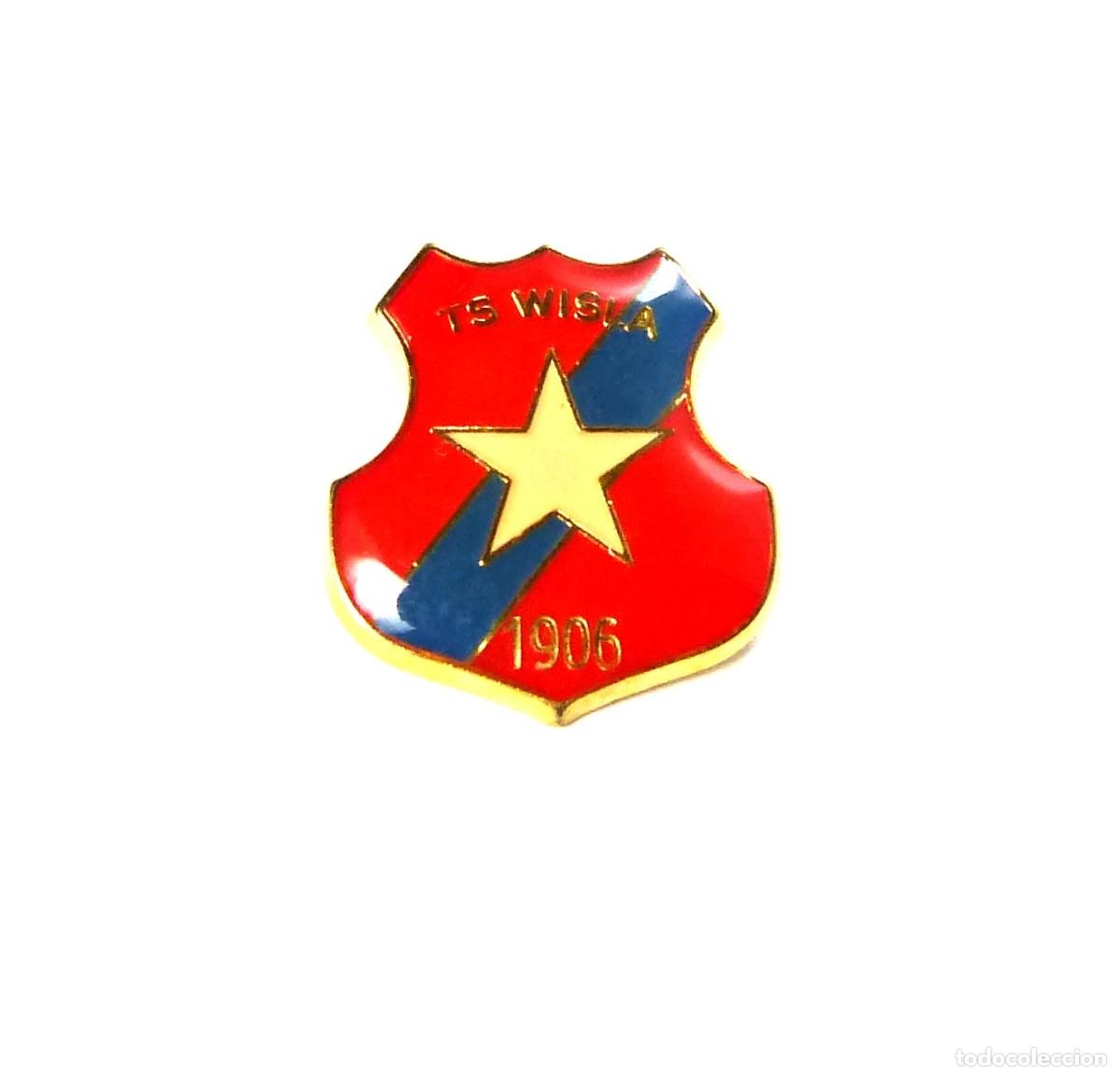 Sammelleidenschaft Sport: 34 METAL PINS TS WISLA CRACOVIA KRAKOW POLONIA POLSKA FUTBOL LOGO YEARS' 90 FOOTBALL BADGE R270