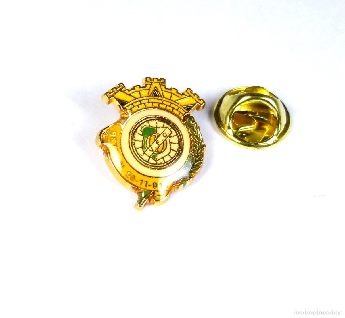 Sammelleidenschaft Sport: 35 METAL PINS VITORIA SETUBAL FC PORTUGAL FUTBOL FUTEBOL FUTEBOL LOGO YEARS' 90 FOOTBALL BADGE R89