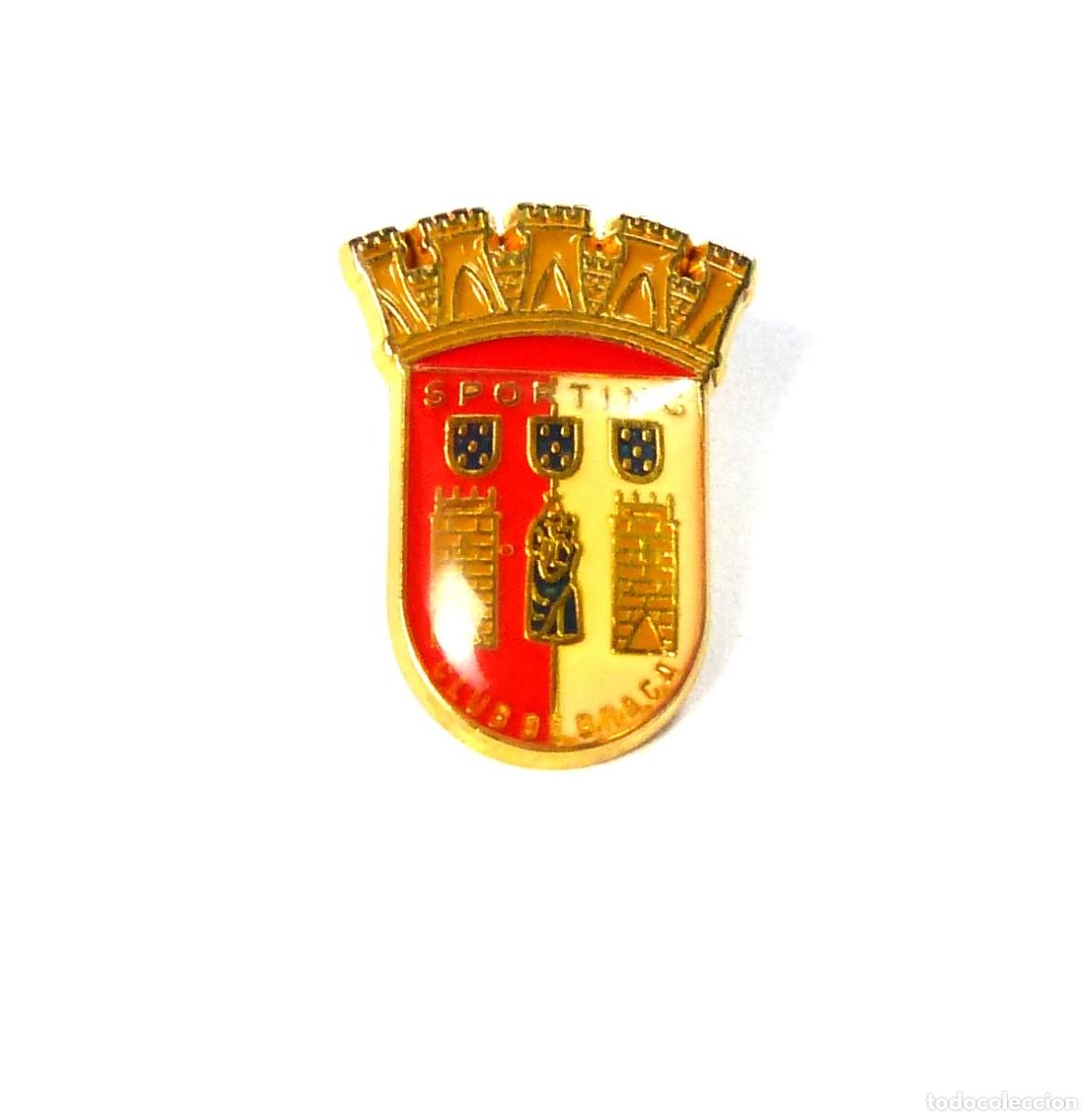 Sammelleidenschaft Sport: 30 METAL PINS SPORTING CLUB BRAGA PORTUGAL FUTEBOL FUTBOL OLD LOGO YEARS' 90 FOOTBALL BADGE R262