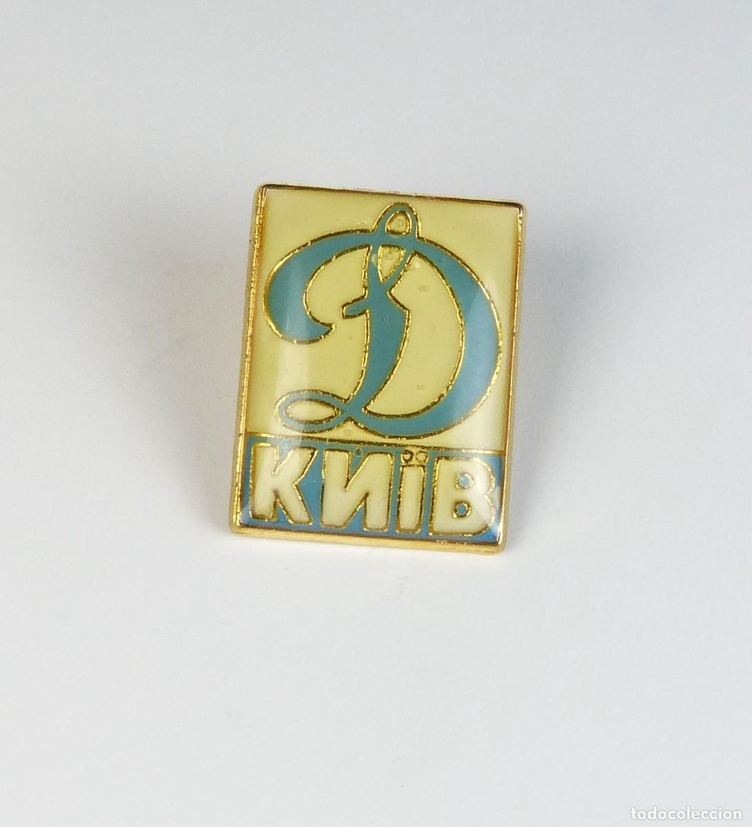Collezionismo sportivo: 42 METAL PINS FC DINAMO KIEV KYIV UCRANIA UKRAINA FUTBOL OLD LOGO YEARS' 90 FOOTBALL BADGE R187R