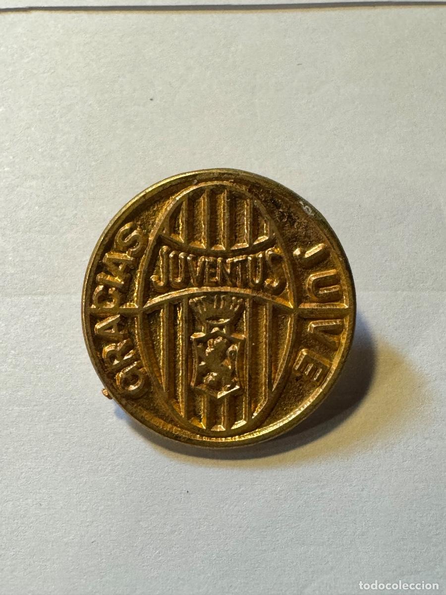 Collectionnisme sportif: JUVENTUS JUVE PIN F&Uacute;TBOL ORIGINAL DE &Eacute;POCA / COMPRA M&Iacute;NIMA 5&euro;