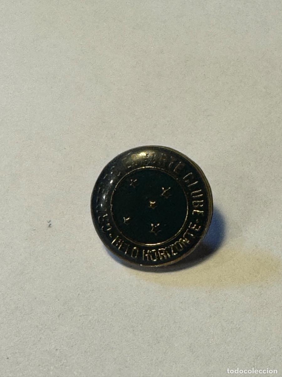 Collectionnisme sportif: CRUZEIRO SPORTE CLUBE PIN F&Uacute;TBOL ORIGINAL DE &Eacute;POCA / COMPRA M&Iacute;NIMA 5&euro;