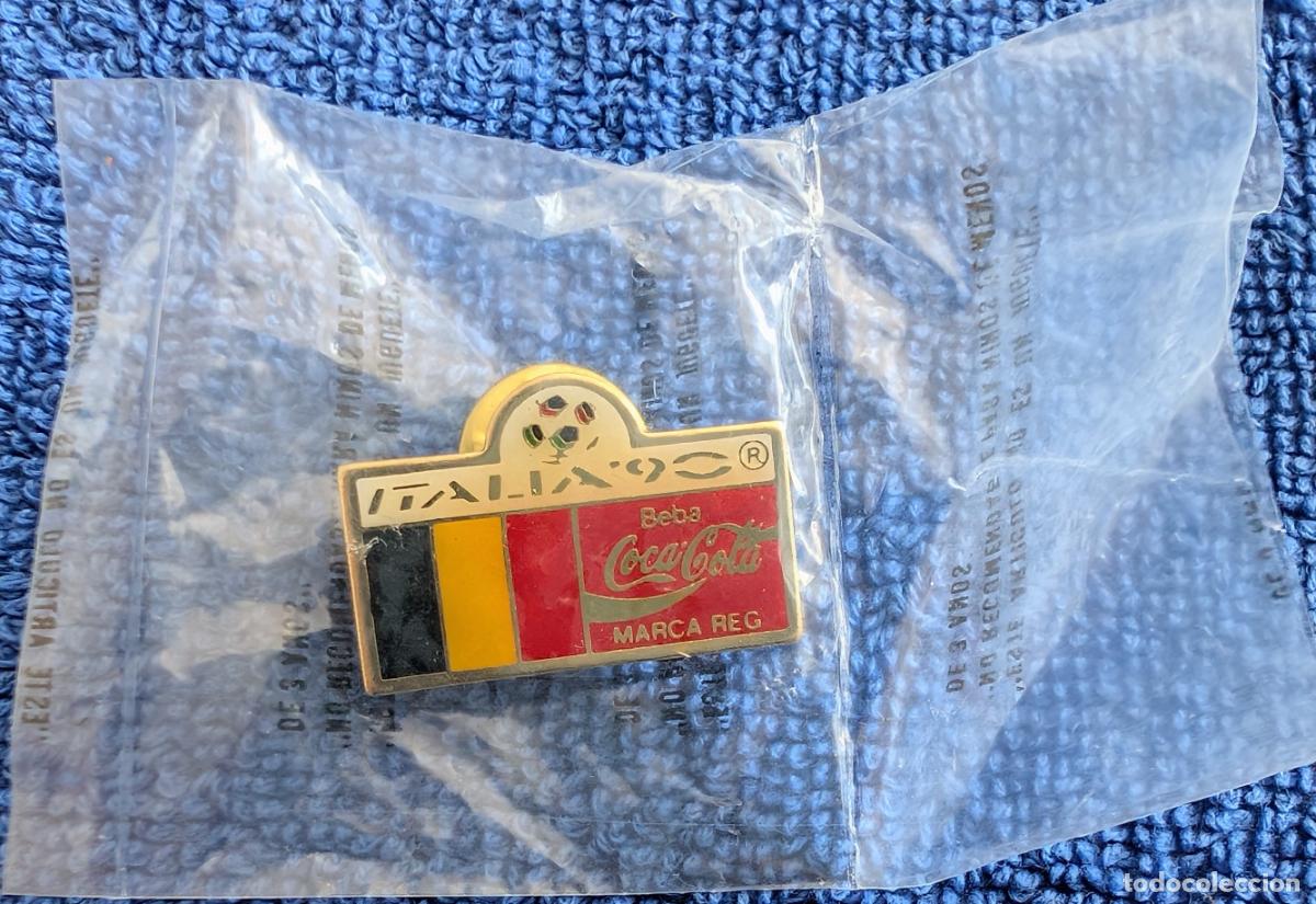 Colecionismo desportivo: B&eacute;lgica - Mundial de Futbol Italia 90 - Coca Cola (1990) &iexcl;Precintado!
