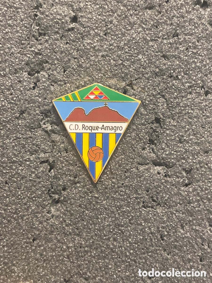 Sammelleidenschaft Sport: Pin 268 C.D. ROQUE AMAGRO - Galdar (Gran Canaria)