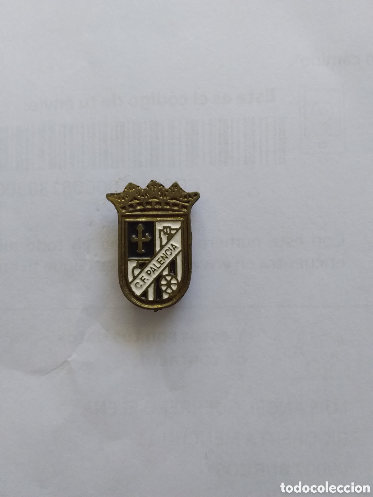 Sammelleidenschaft Sport: Pin - Club de f&uacute;tbol Palencia ( Palencia)