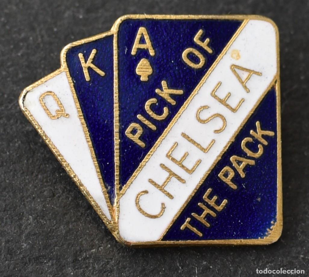 Collectionnisme sportif: PIN VINTAGE CHELSEA FOOTBALL CLUB PICK OF THE PACK