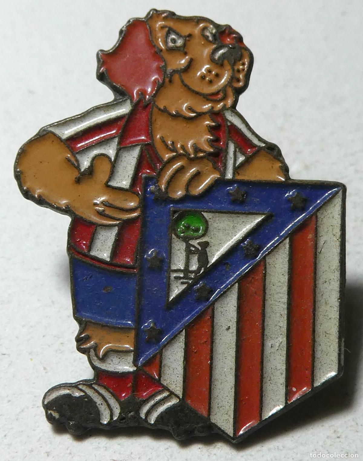 Colecionismo desportivo: pin mascota Atl&eacute;tico de Madrid. , de pincho