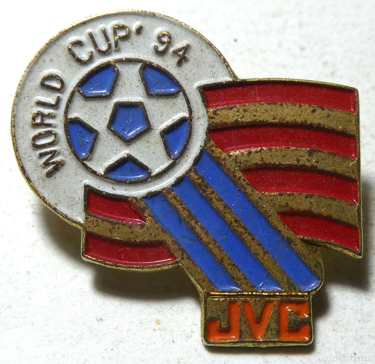 Colecionismo desportivo: PIN MUNDIAL DE FUTBOL USA 94 COPA DEL MUNDO JVC , de pincho