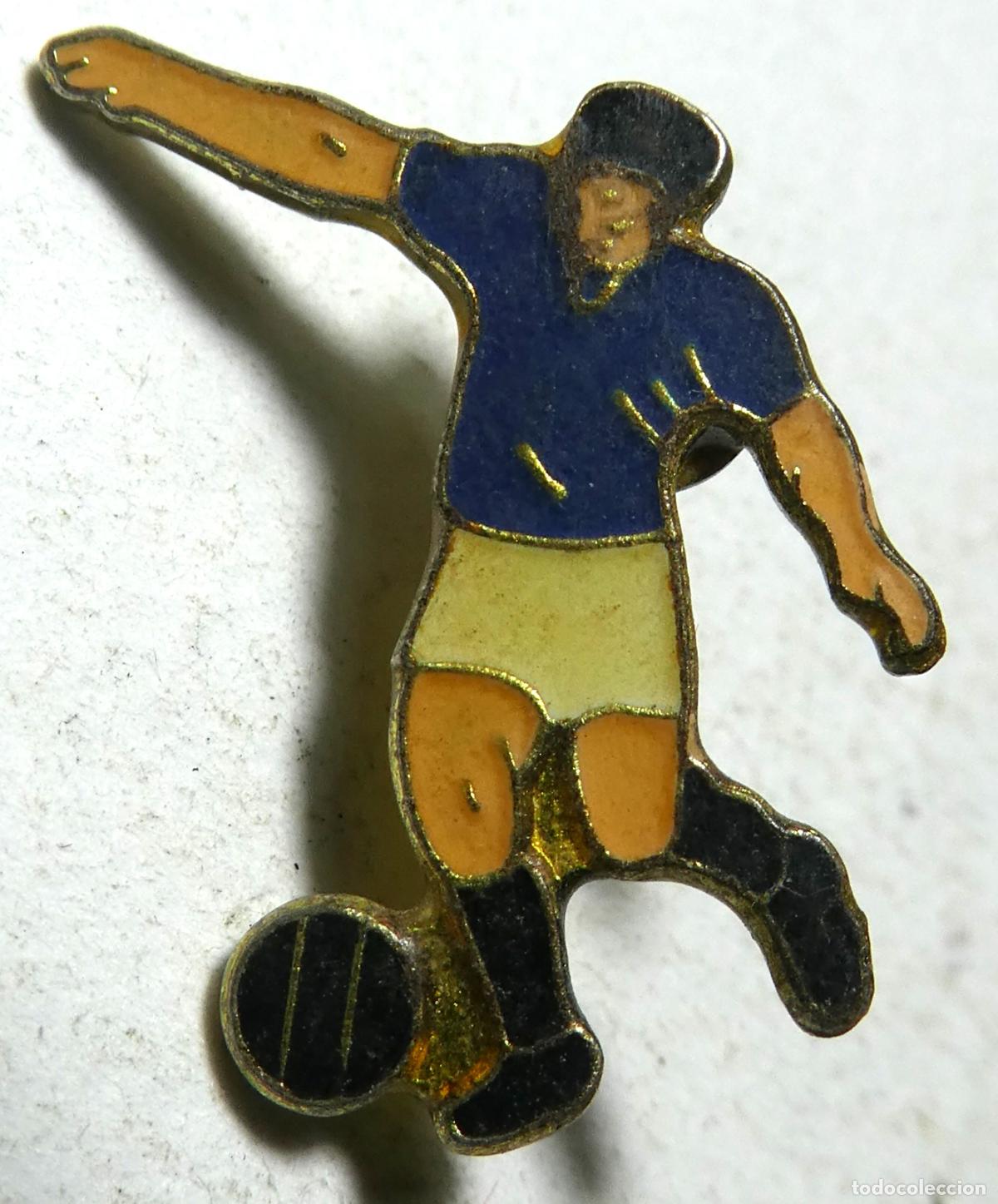 Colecionismo desportivo: Pin Jugador de Futbol , de pincho