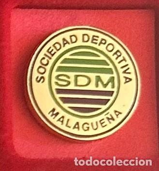 Collezionismo sportivo: Pin de Futbol del Club SD Malague&ntilde;a Malaga