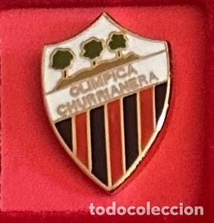 Collezionismo sportivo: Pin de Futbol del Club Olimpico Churrianera - Churriana Malaga
