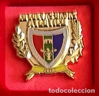 Collectionnisme sportif: Pin de Futbol del Club CD Atletico Cuevas Bajas Malaga